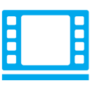 Folder Videos Library Icon 128x128 png